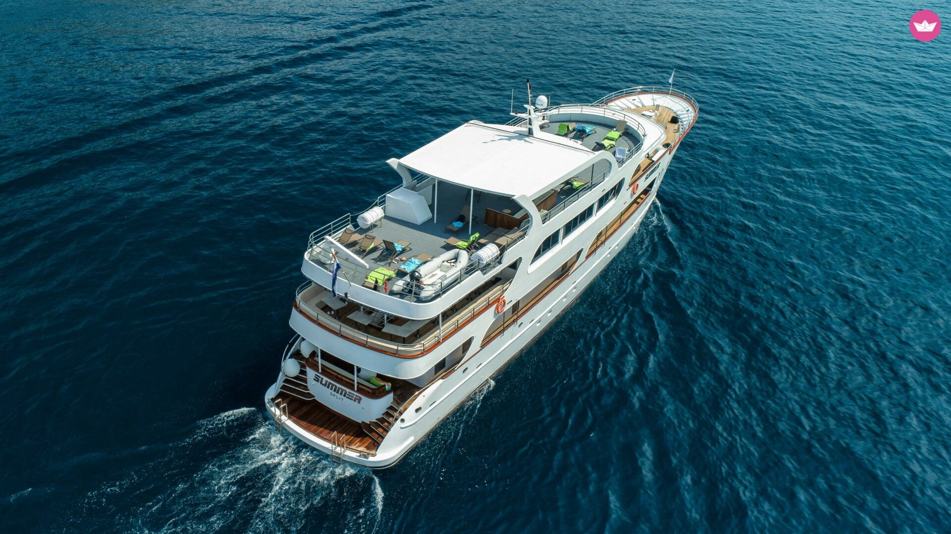 M/S Summer Split - Aerial View